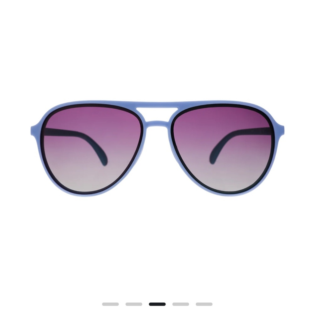 Gradient Purple Aviator Sunglasses by Goodr